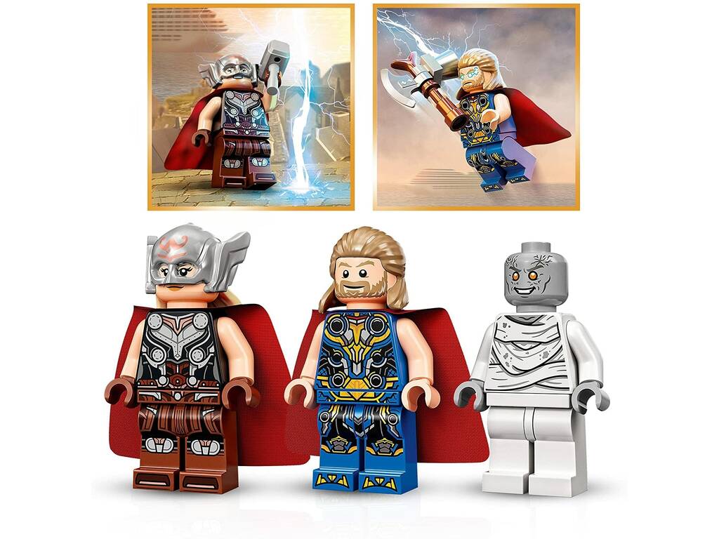 Lego Marvel Thor Love And Thunder Attack on new Asgard 76207
