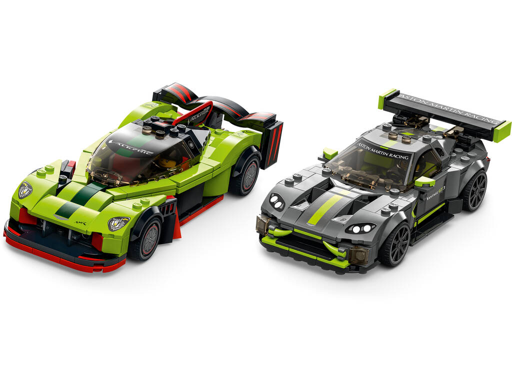 Lego Speed Champions Aston Martin Valkyrie AMR Pro et Aston Martin Vantage GT3 76910