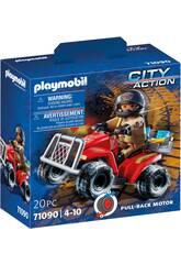 Playmobil Pompieri Speed Quad 71090
