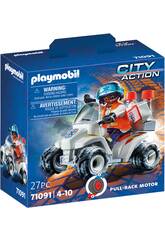 Playmobil Rescate Speed Quad 71091