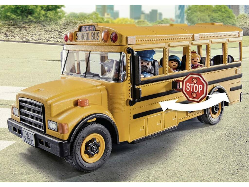 Playmobil City Life ônibus Escolar 71094