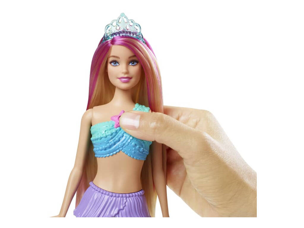 Barbie Seréia Luzes Mágicas Mattel HDJ36