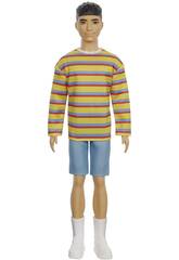 Ken Fashionista T-Shirt rayé oversize Mattel GRB91