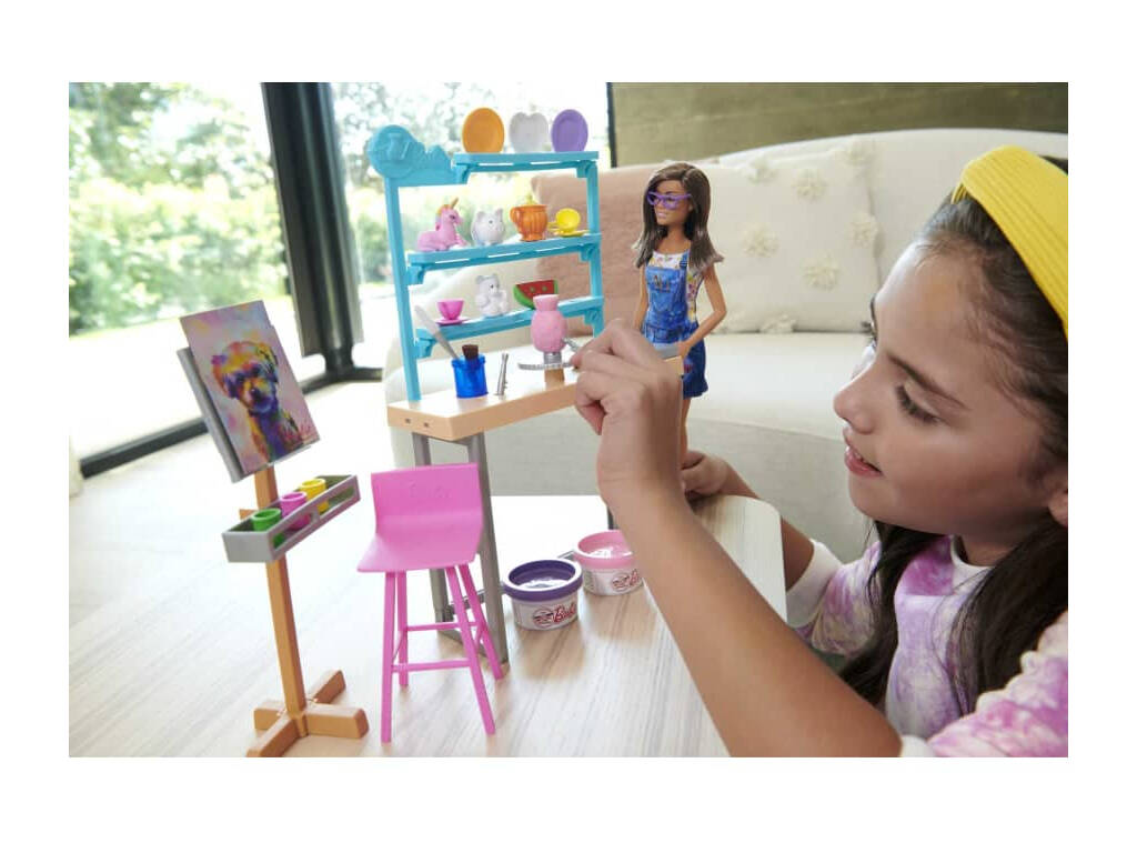 Barbie Estudio de Arte Mattel HCM85