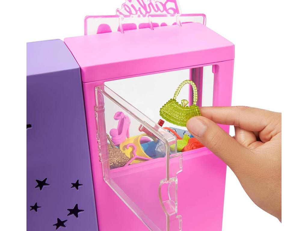 Barbie Extra Máquina Expendedora de Moda Mattel HFG75