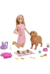 Barbie Cachorros Recm Nascidos Mattel HCK75