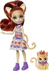 Enchantimals City Tails Tarla Tabby Doll Mattel HHB91