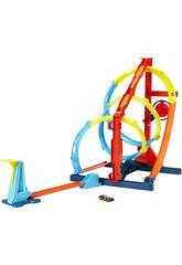 Hot Wheels Track Builder Kit de Pista em Espiral Mattel HDX79
