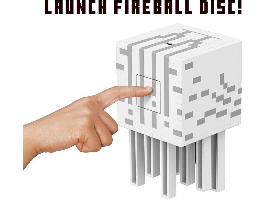 Minecraft Ghast palla di fuoco Mattel HDV46.