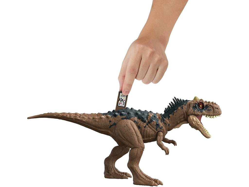 Jurassic World Dominion Rajasaurus Roar Strikers Mattel HDX35