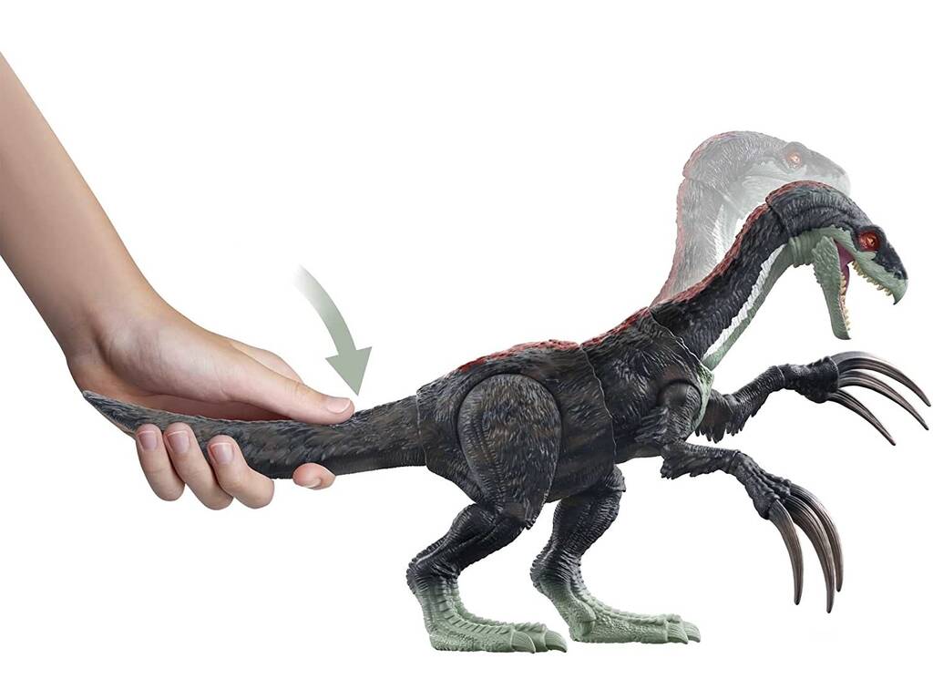 Jurassic World Therizinosaurus Tail Slam Sound von Mattel GWD65
