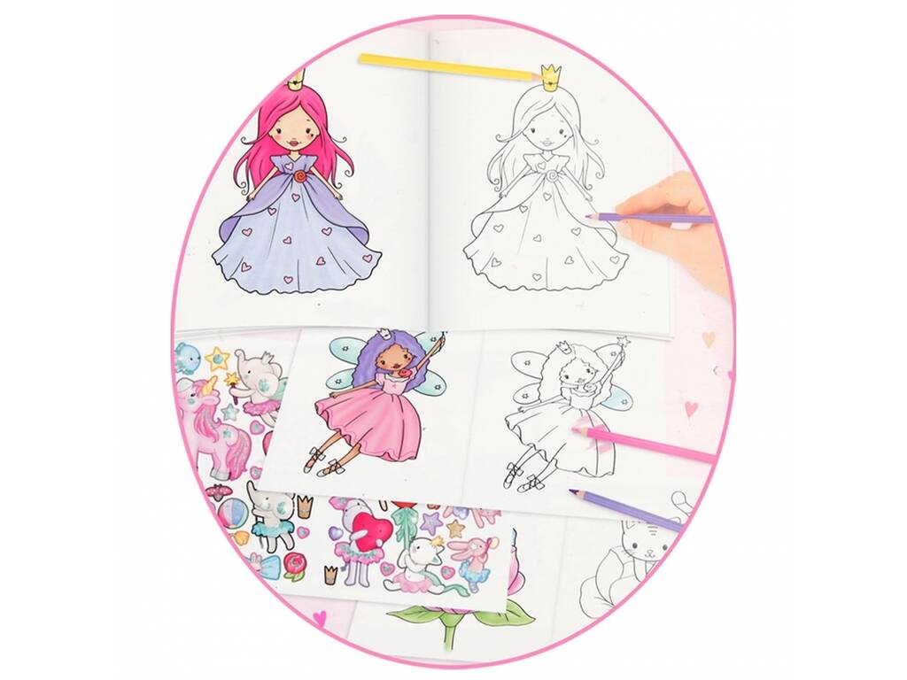Princess Mimi Libro da Colorare Depesche 12016