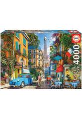 Puzzle 4000 Strade di Parigi Educa 19284