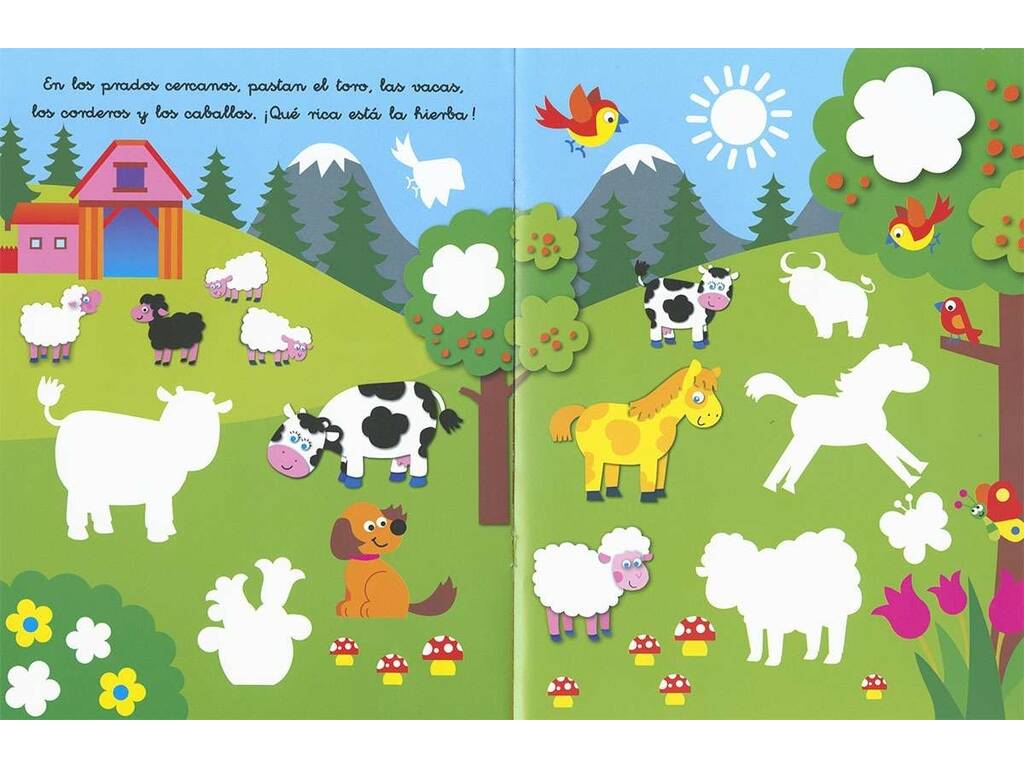 Mi Primer Libro de Pegatinas Animales de La Granja de Susaeta S3456005