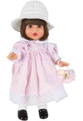 Mini Mariquita Prez avec robe rose Vichy Mariquita Prez MM60020