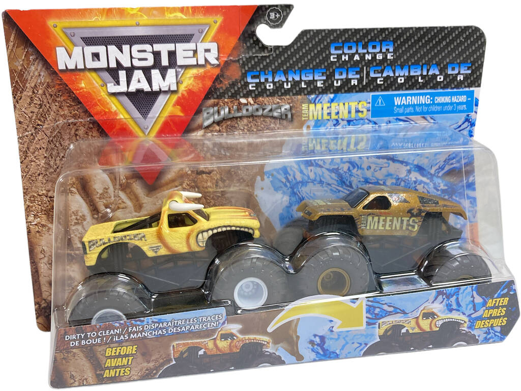 Monster Jam Vehículo Diecast 1:64 Pack 2 Spin Master 6044943