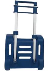 Perona Bags blaue Backpack Support Folding Trolley 30421