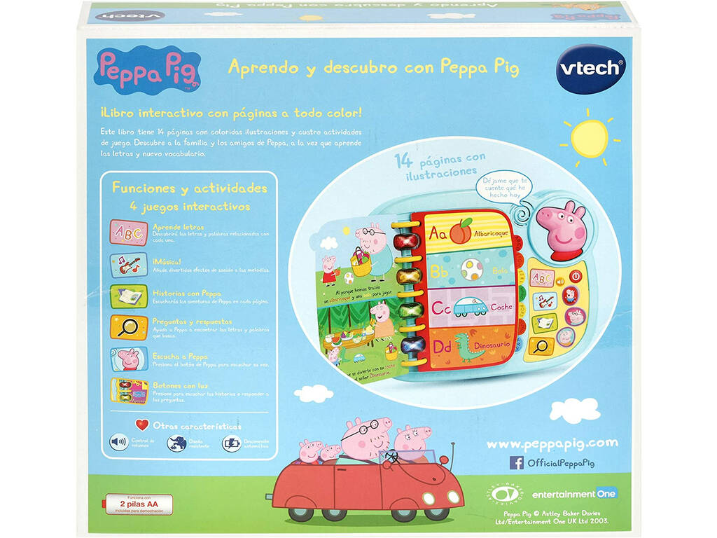 Imparo e scopro con Peppa Pig VTech 518022
