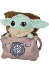 Peluche Star Wars The Mandalorian Baby Yoda in borsa 20 cm. Simba 6315875807