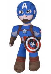 Peluche Capitán América Articulado 30 cm. Simba 6315875794
