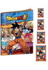 Dragon Ball Super Starter Pack Album avec 4 Sachets Panini