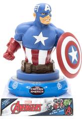 Lampe 3D Marvel Captain America pour enfants Euroswan MV15911 MV15911
