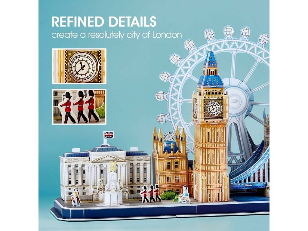 Puzzle 3D City Line Londres
