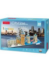 Puzzle 3D City Line Londres