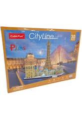 Puzzle 3D City Line Pars World Brands MC254H