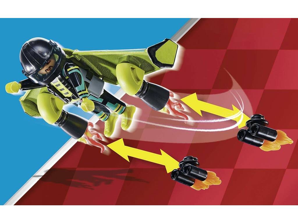 Playmobil Air Stunt Show Estação de Serviço 70834