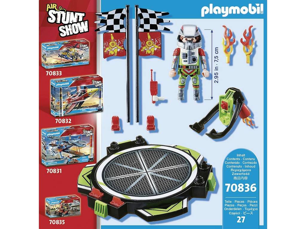 Playmobil Air Stuntshow Air Stud Tasche 70836