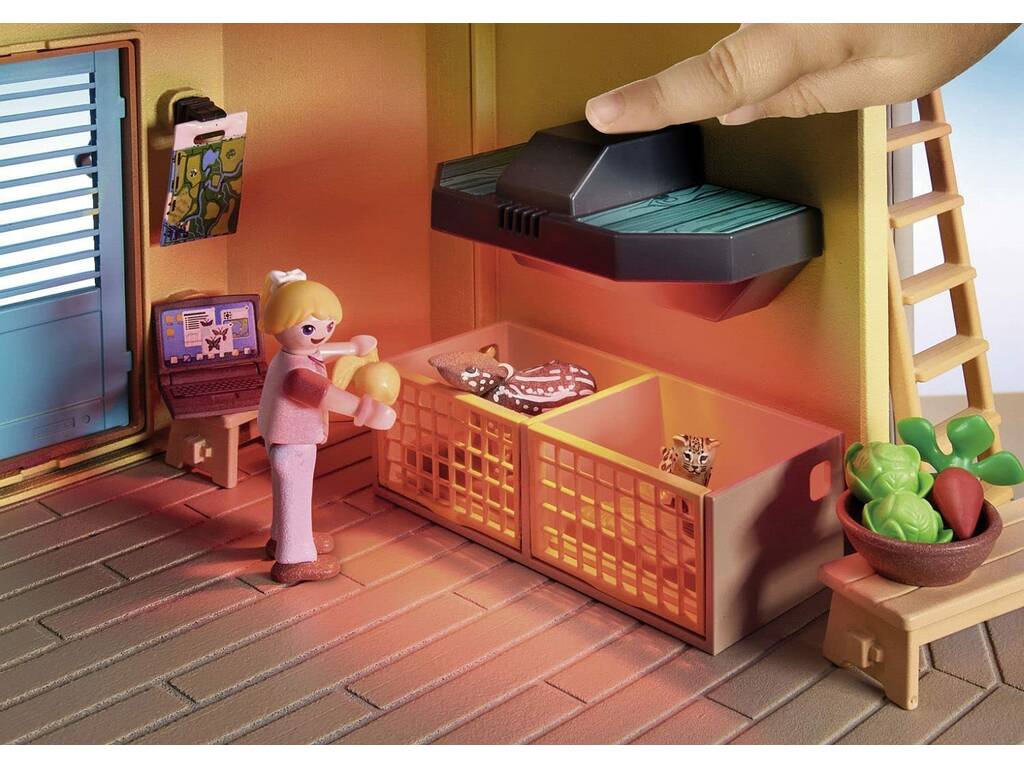 Playmobil Wiltopia Centro de Cuidados de Animais 71007