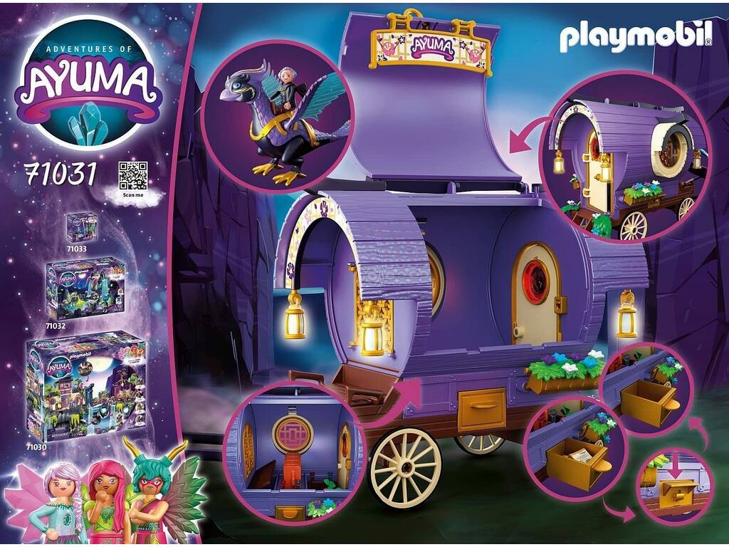 Playmobil Fairy Carriage with Phoenix 71031