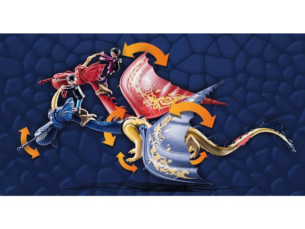 Playmobil Dragons Nine Realms Wu et Wei et Jun 71080