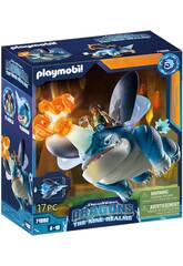 Playmobil Dragons Nine Realms Plowhorn and D´Angelo Playmobil 71082