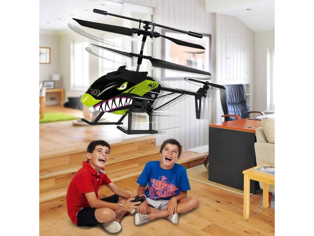 Xtrem Raiders Helicóptero Shark World Brands XT2803072