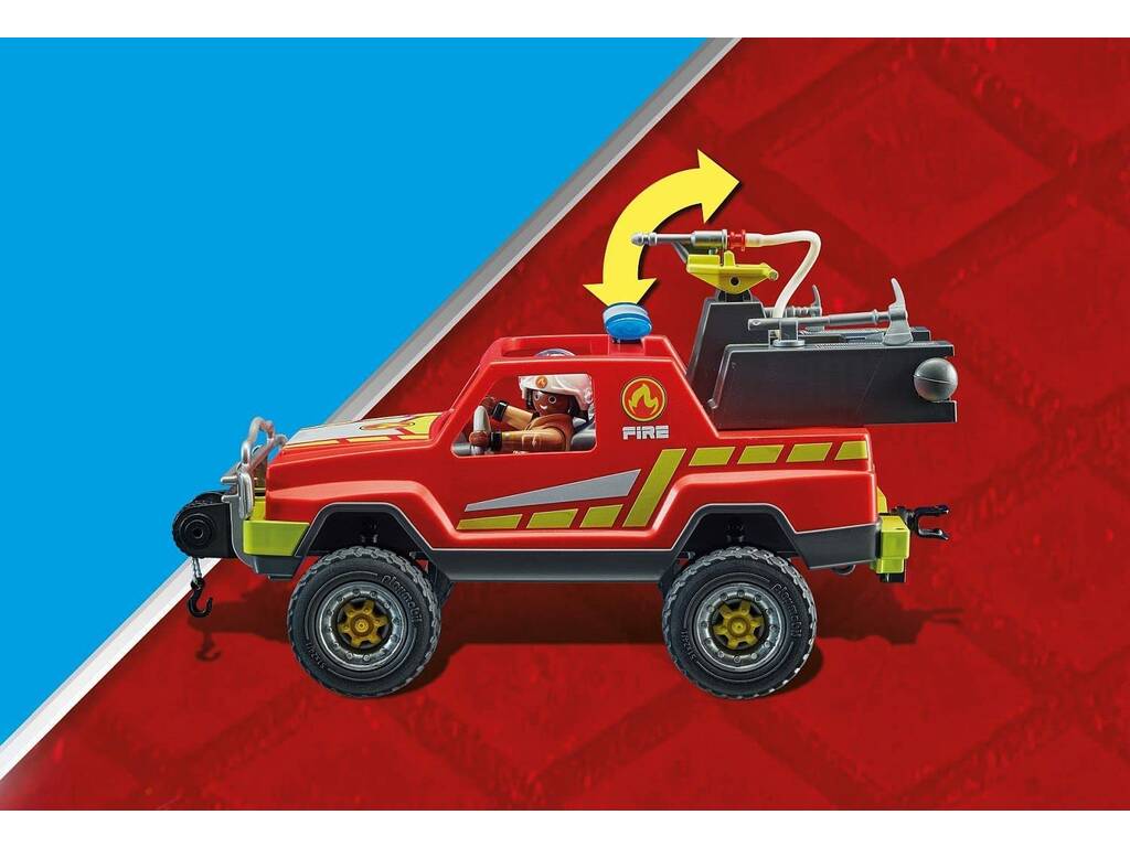 Playmobil Caminhão de Bombeiros 71194