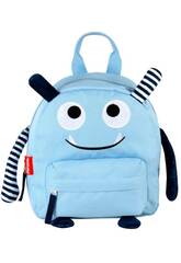 Mochila Creche PR Fluffy Azul