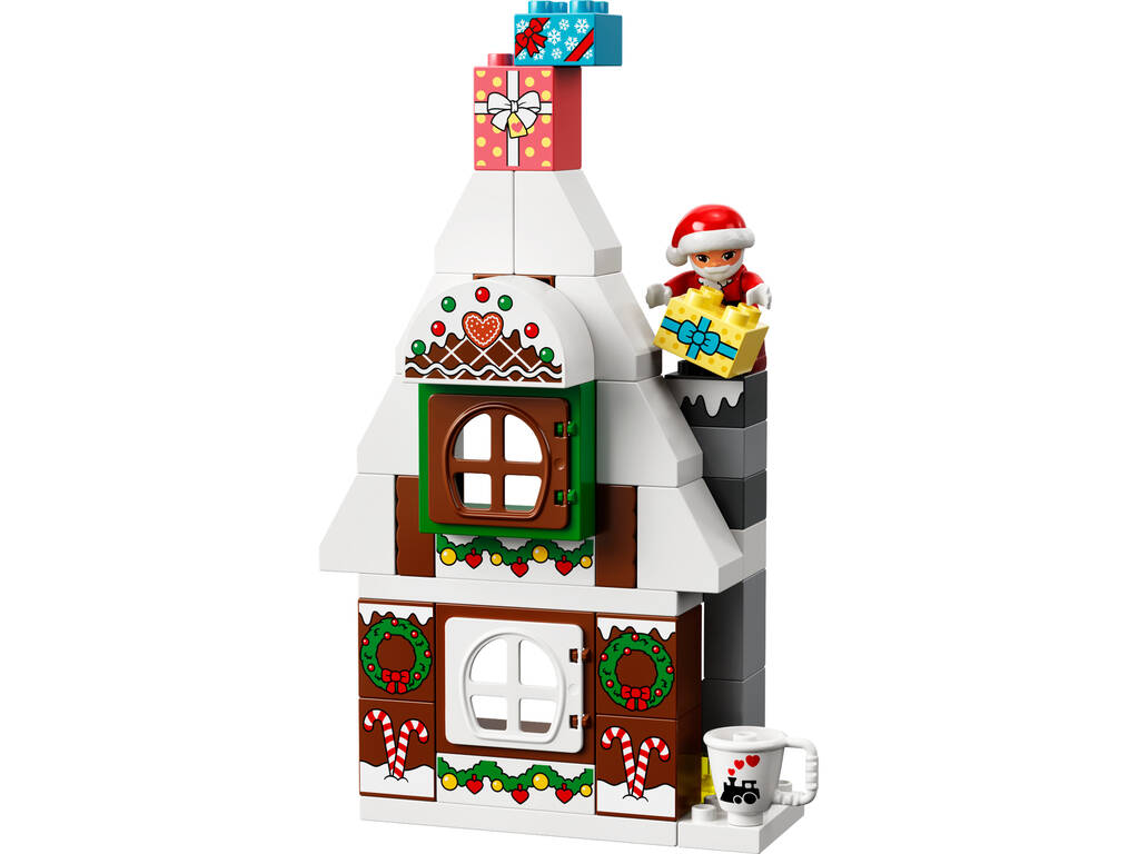 Lego Duplo Casa de Pão de Gengibre de Papai Noel 10976