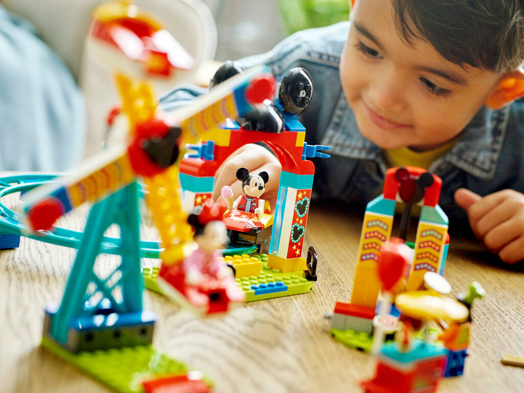 Lego Disney Mickey, Minnie y Goofy´s Fairground Fun 10778