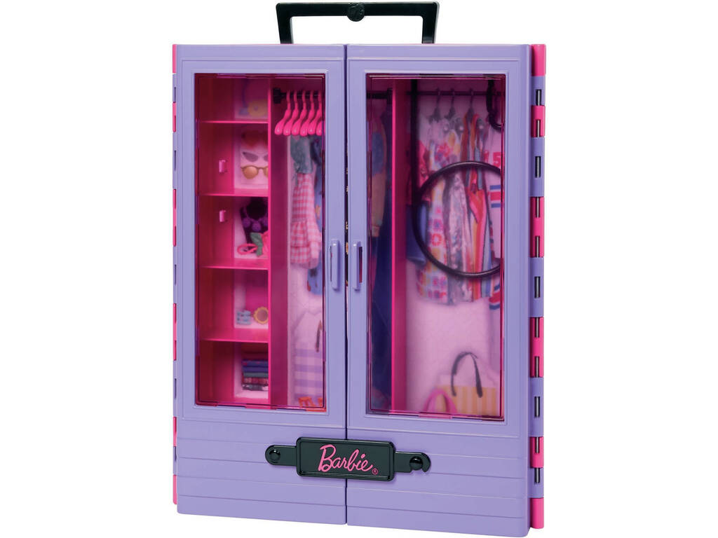 Barbie Superarmario Portatile con Bambola Mattel HJL66