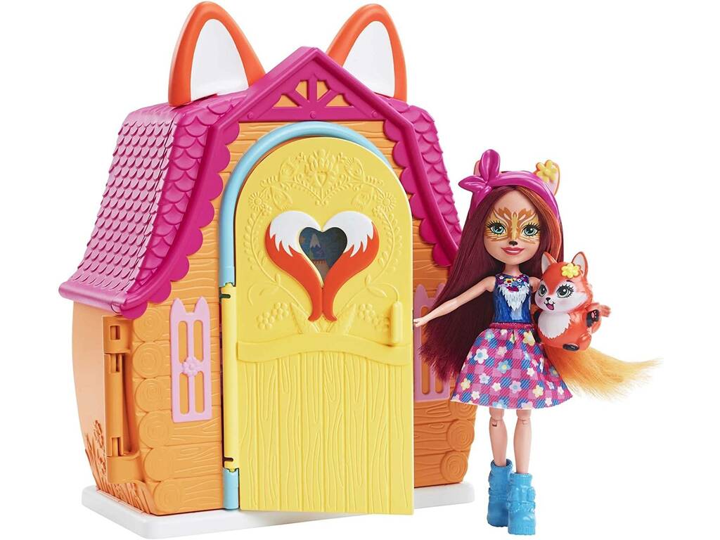 Enchantimals Felicity Fox Cabin Mattel HCF75