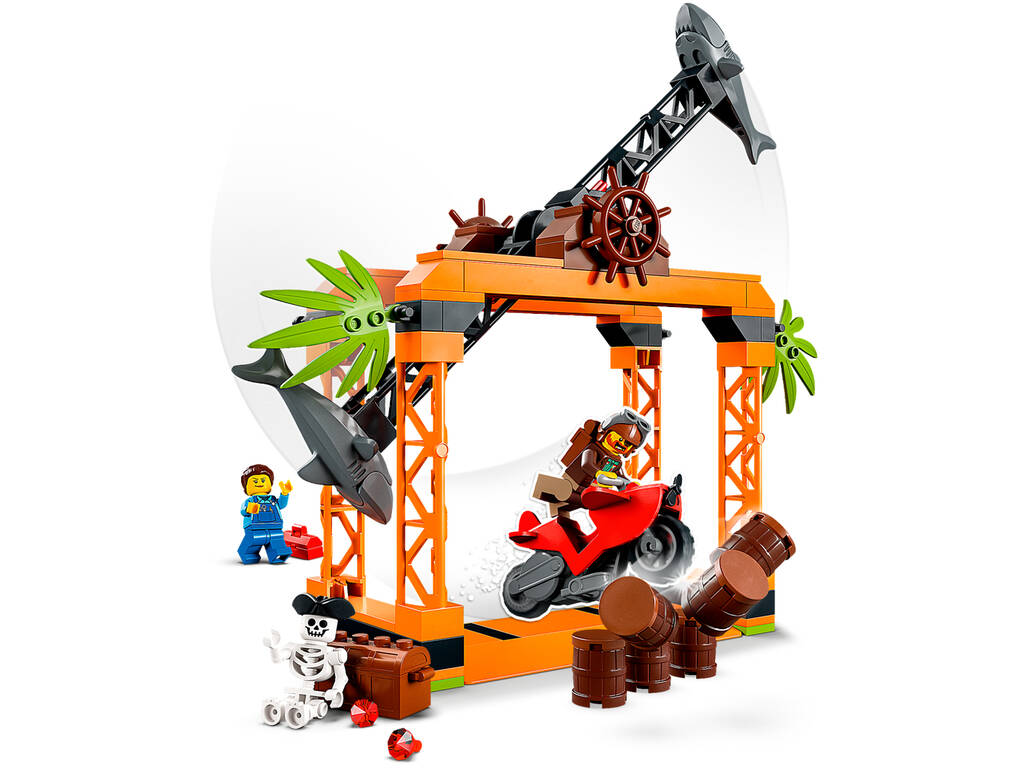 Lego City Stuntz Stunt Challenge : Attaque de requin 60342