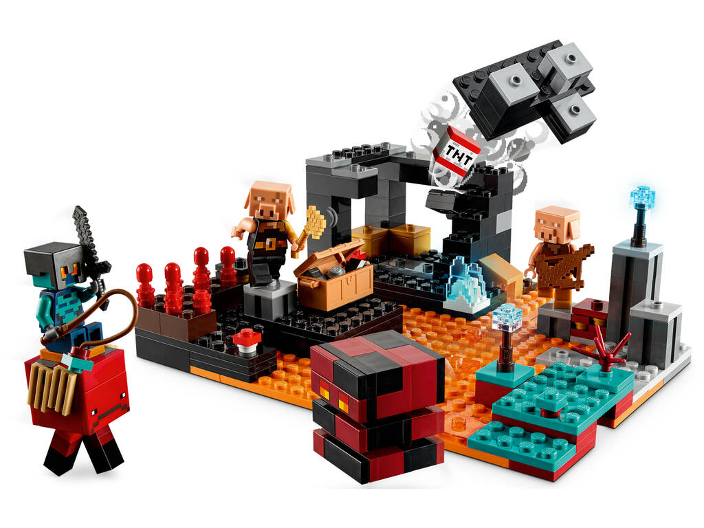 Lego Minecraft Le Bastion du Néant 21185