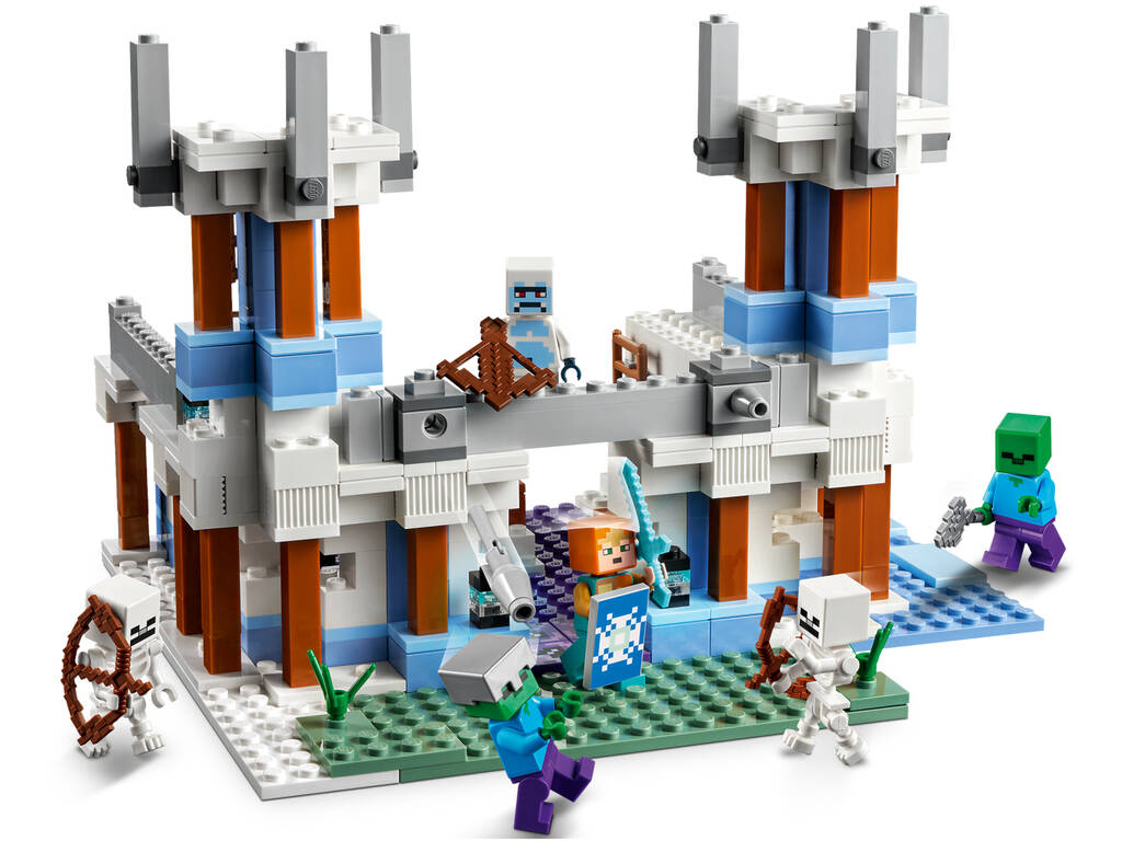 Lego Minecraft Eisschloss 21186