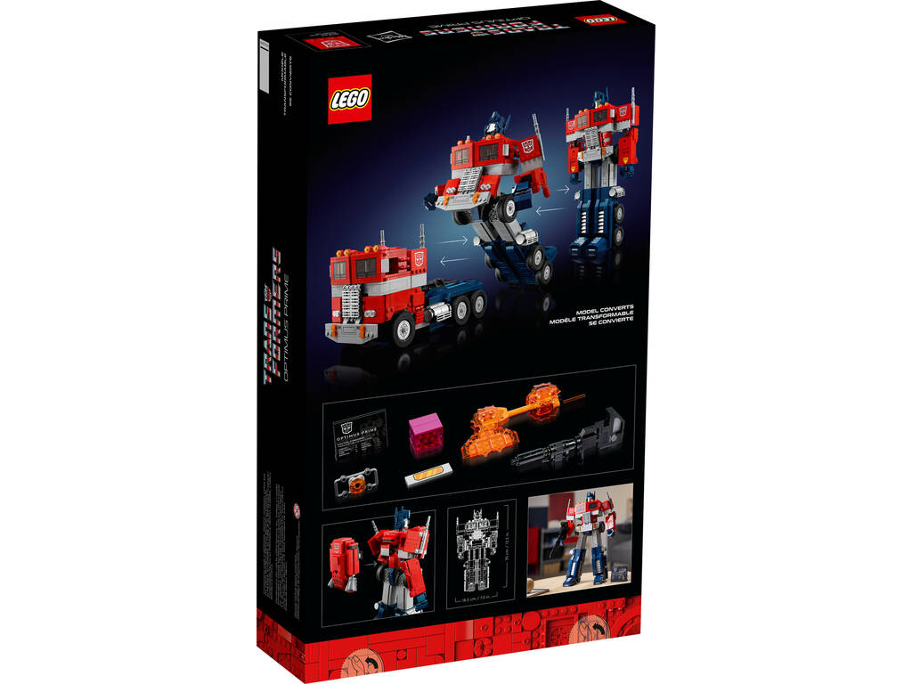Lego Icons Transformers Optimus Prime 10302
