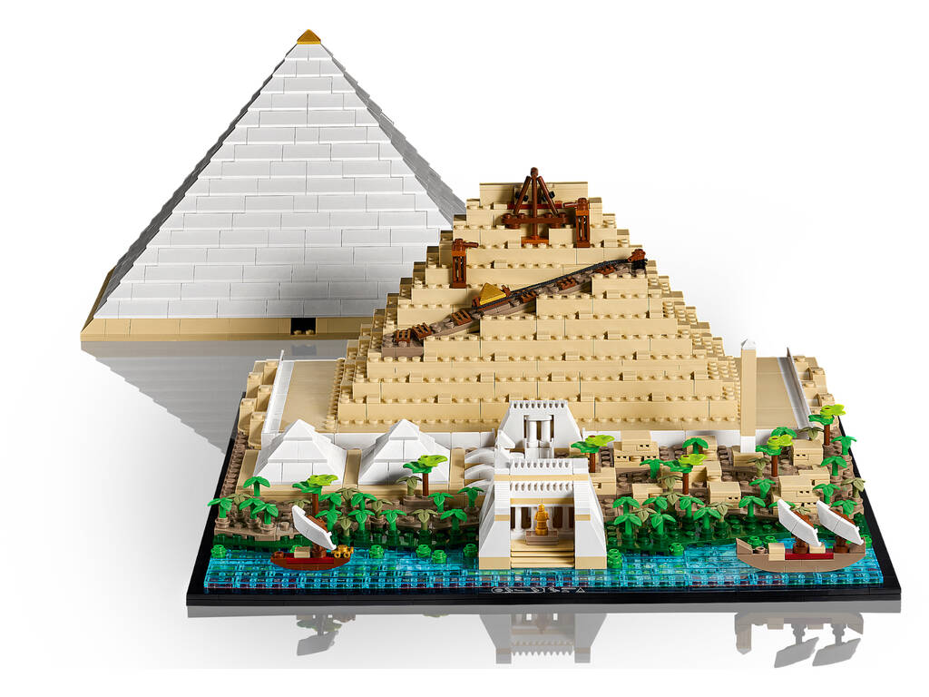 Lego Arquitetura Grande Pirâmide de Gizé 21058