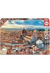 Puzzle 1500 Firenze dall'aria Educa 19272