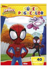 Spiderman Super Pegacolor von Ediciones Saldaña LD0939