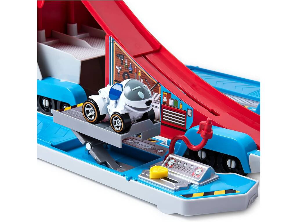 True Metal Paw Patrol Canine Launch Vehicle & Hauler Spin Master 6053406